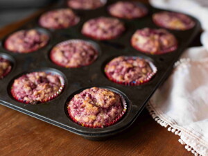 Muffins de remolacha para niños: merienda saludable y divertida