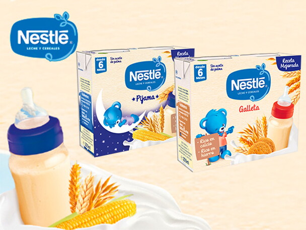 Leche y Cereales Nestlé
