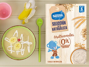 Receta para niños y bebés de puré de coliflor, zanahoria y cereales