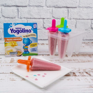 Polo de fresa para bebés a partir de 9 meses