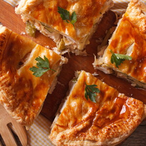 Mini-pastel de carne con verduras