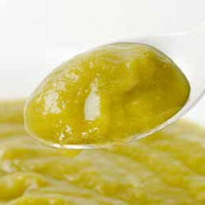 Puré de judías verdes y calabacín