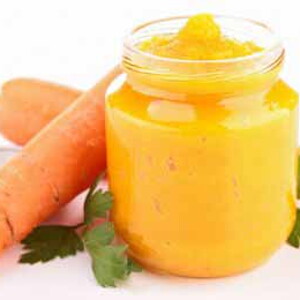 Puré de zanahorias