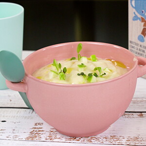 Recetas para bebé puré cereales manzana cebolla