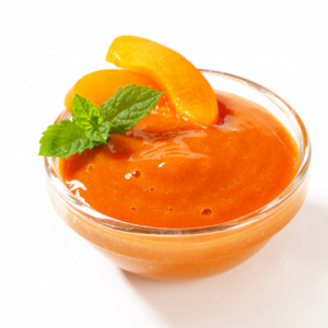 Crema de melocotón y albaricoque