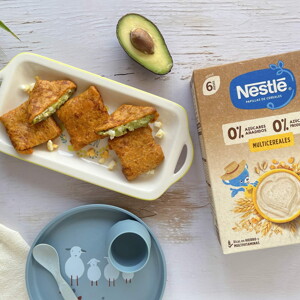 Paquetitos de boniato, aguacate y huevo