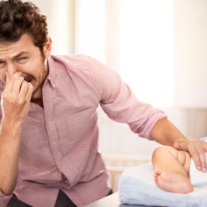 las-heces-del-bebe-lactante