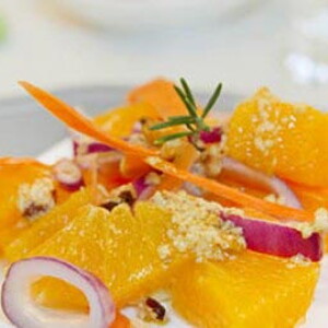 Ácido fólico y embarazo: receta con naranja