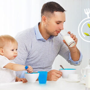 Las comidas en familia y los hábitos de alimentación saludable para niños