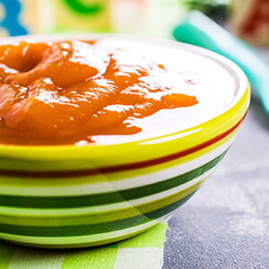 Verduritas variadas con jamón cocido