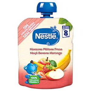 Nueva imagen manzana platano y fresa