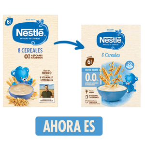 Papilla NESTLE 8 Cereales 