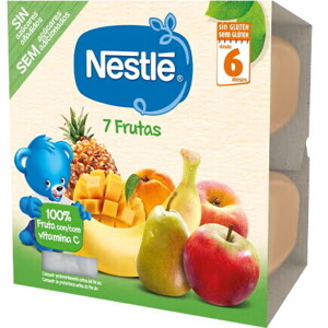 Purés Nestlé Tarrina 7 Frutas