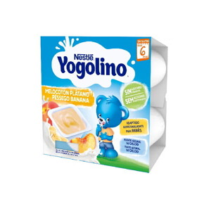 YOGOLINO Melocotón Plátano (sin azúcar añadido*)
