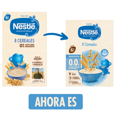 Papilla NESTLE 8 Cereales 