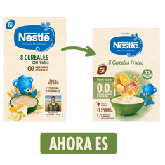 NESTLÉ 8 Cereales con Frutas