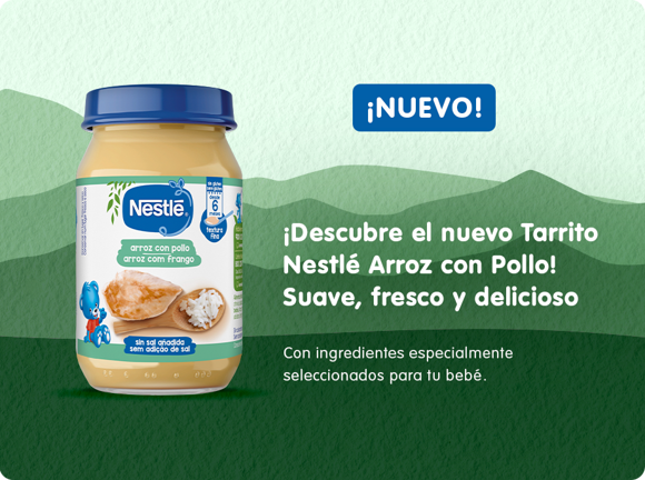 Tarrito Nestlé arroz con pollo